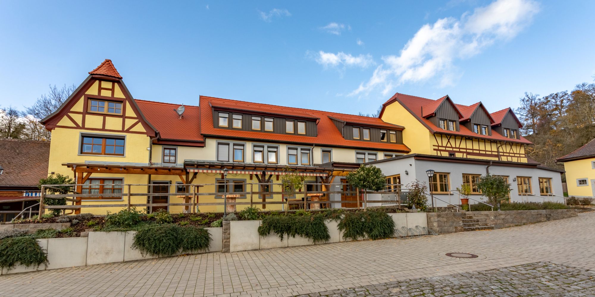 Der Gutshof Colmberg aussenansicht